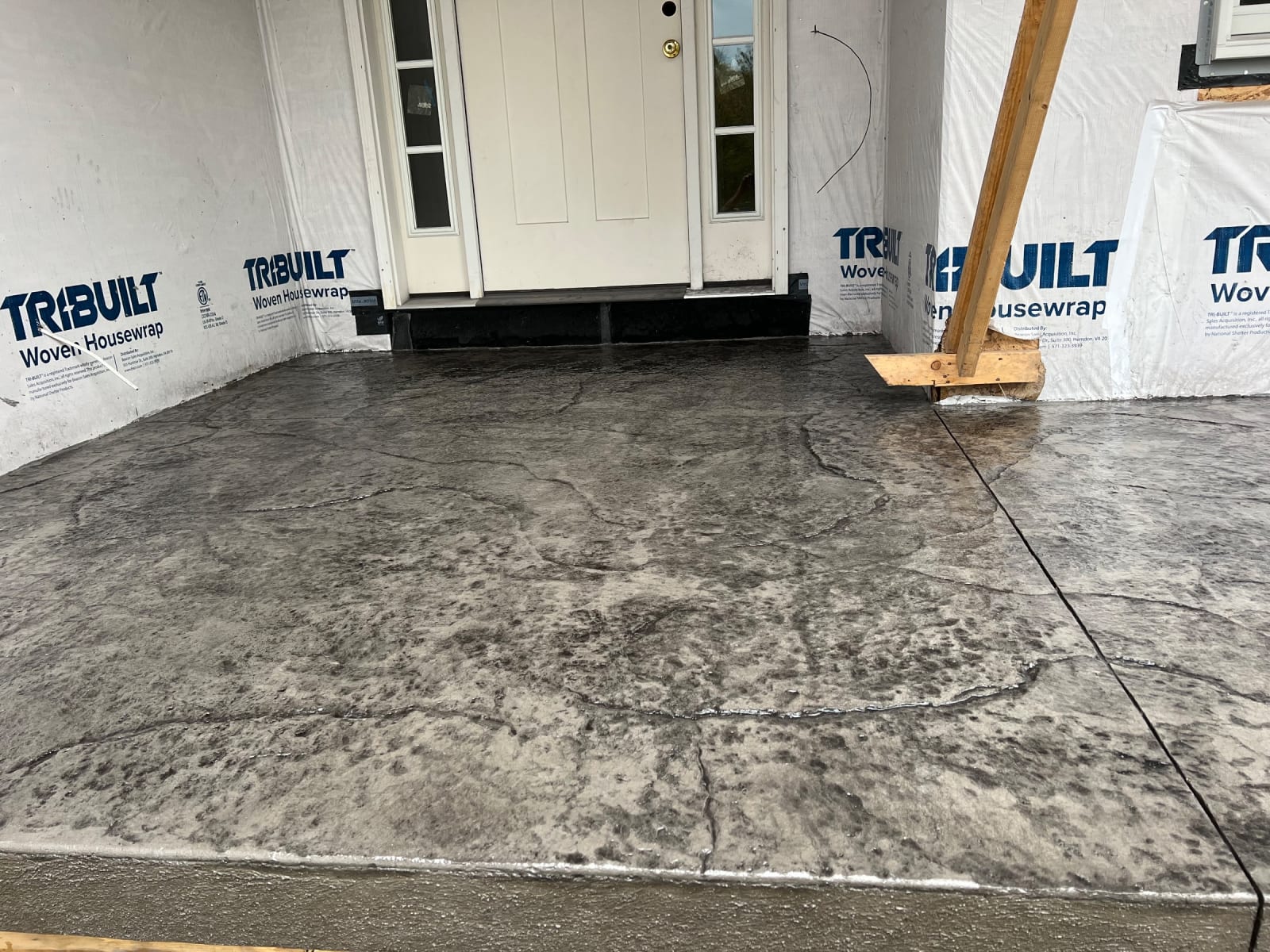 Fresh stamp, still curing by Legacy Concrete, Poughkeepsie